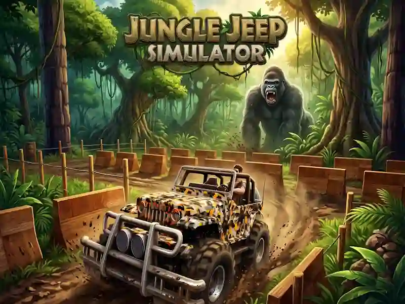 لعبة Jungle Jeep Simulator على الانترنت
