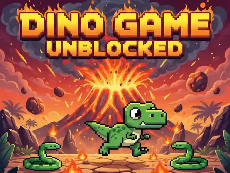 لعبة Dino Game Unblocked على الانترنت