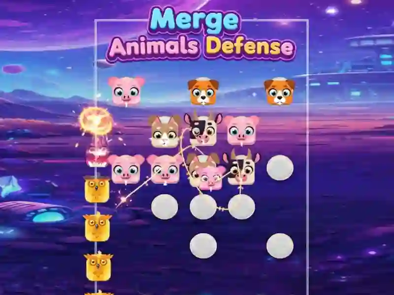 لعبة Merge Animals Defence على الانترنت