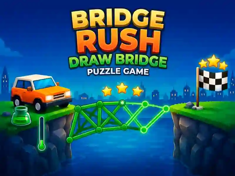 لعبة Bridge Rush - Draw Bridge Puzzle Game على الانترنت