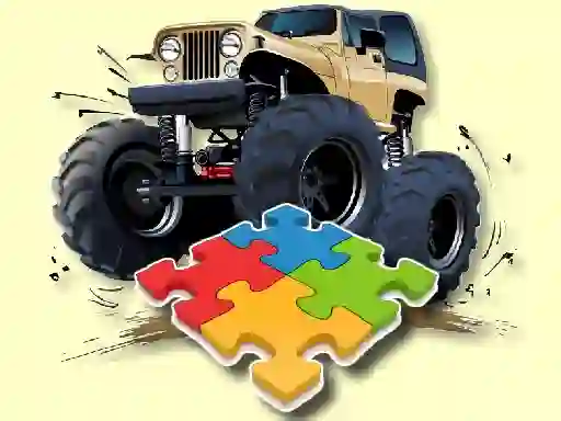 لعبة Monster Truck Jigsaw Challenge على الانترنت