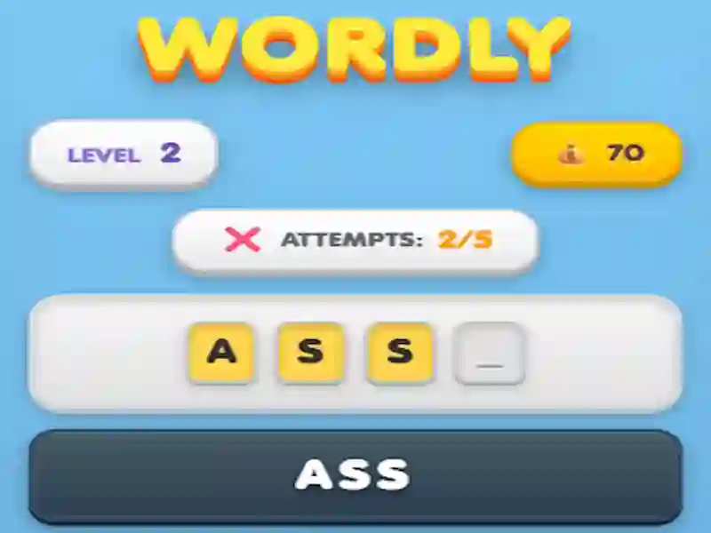لعبة WORDLY على الانترنت