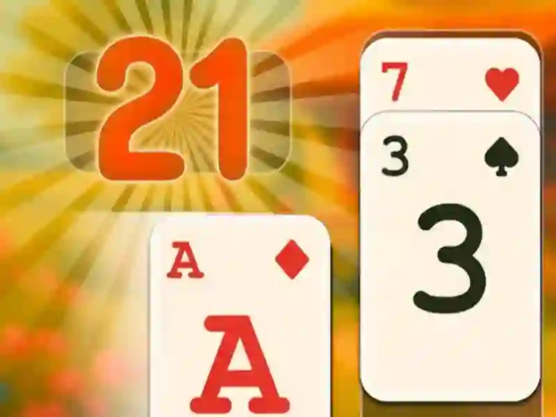 لعبة 21 Cards على الانترنت
