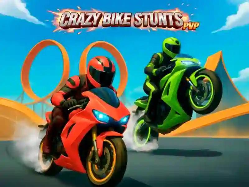 لعبة Crazy Bike Stunts PvP على الانترنت