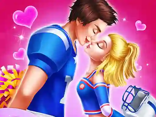لعبة High School Cheerleader على الانترنت