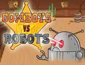 لعبة Cowboys vs Robots على الانترنت