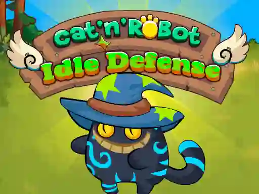 لعبة Cat'n'Robot Idle Defense على الانترنت