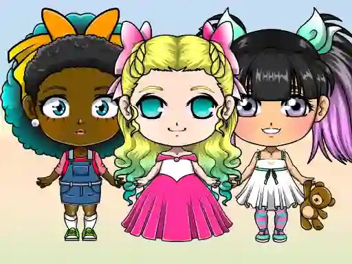 لعبة Mega Kawaii Chibi Avatar Maker على الانترنت