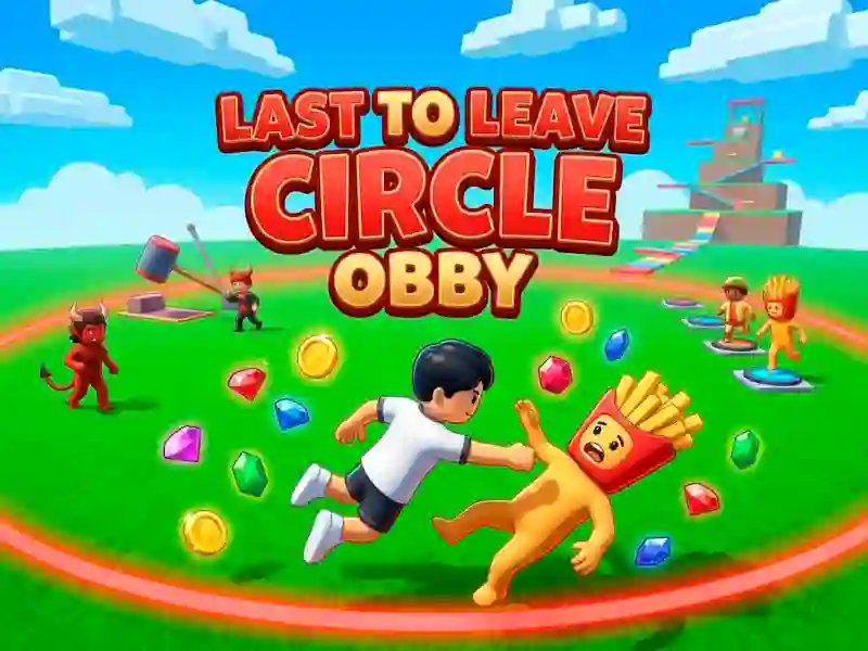 لعبة Last to Leave Circle Obby على الانترنت
