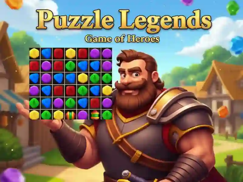 لعبة Puzzle Legends Game of Heroes على الانترنت