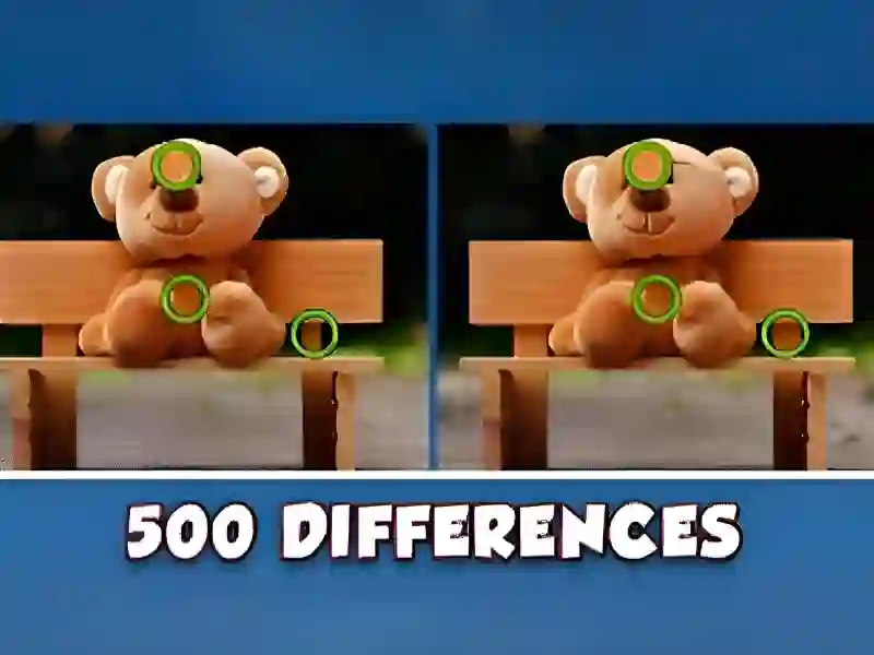 لعبة Find 500 Differences على الانترنت
