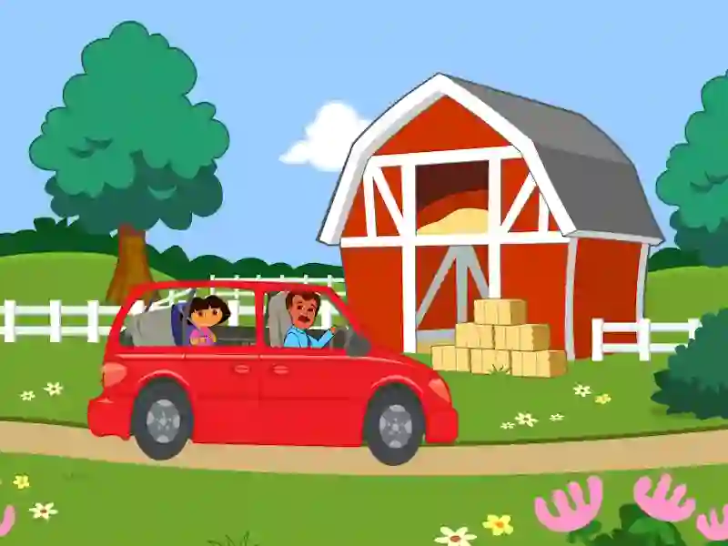 لعبة Dora The explorer Dora's Ride-Along Animal Photo Adventure على الانترنت