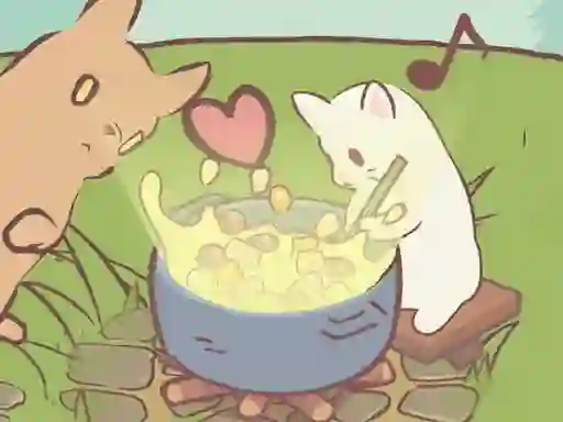 لعبة Cute Cat Town على الانترنت