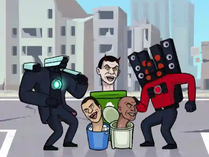 لعبة Skibidi Toilet Evolution Mod على الانترنت