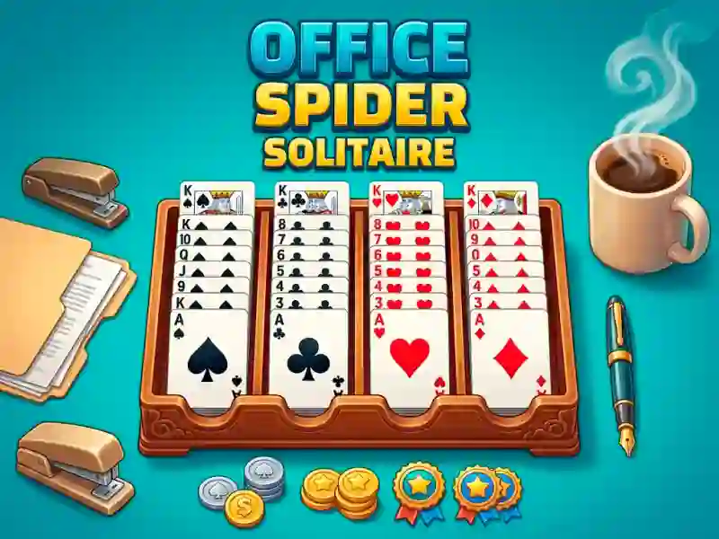 لعبة Office Spider Solitaire على الانترنت