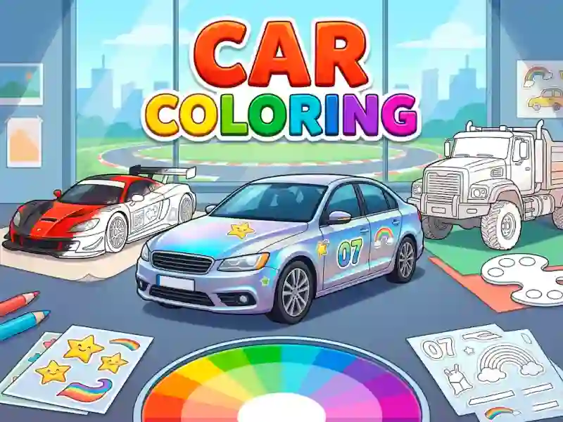 لعبة Car Coloring على الانترنت