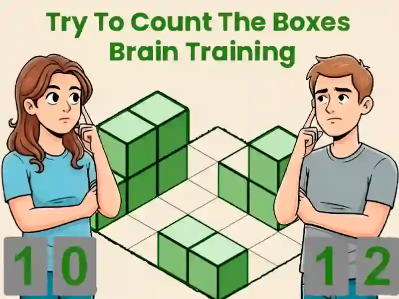 لعبة Try To Count The Boxes Brain Training على الانترنت