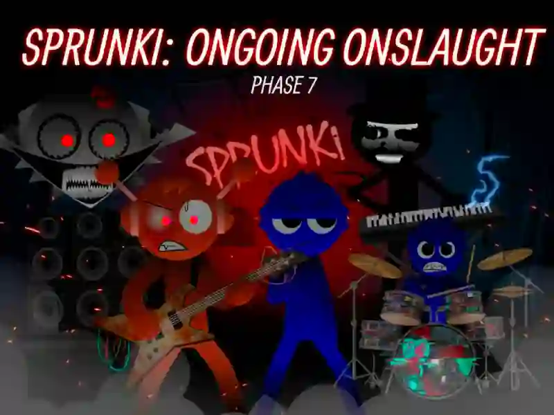 لعبة Sprunki Phase 7: Ongoing Onslaught على الانترنت