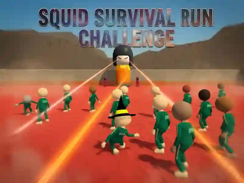 لعبة Squid Survival Run Challenge على الانترنت