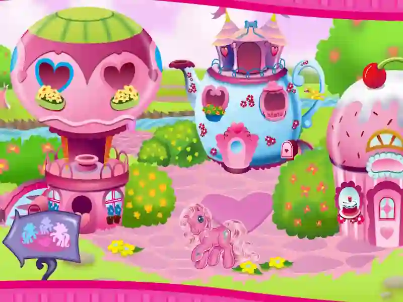 لعبة Party in Ponyville على الانترنت