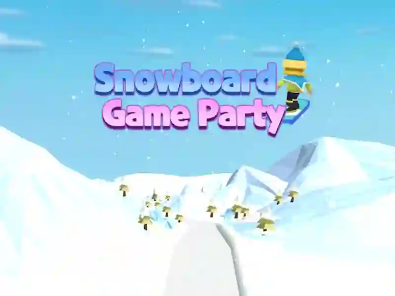 لعبة Snowboard Game Party على الانترنت