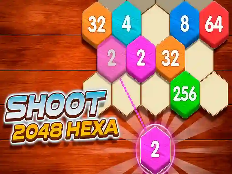 لعبة Shoot 2048 Hexa على الانترنت