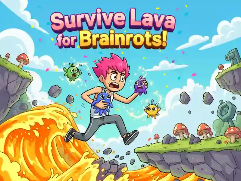 لعبة Survive Lava for Brainrots! على الانترنت