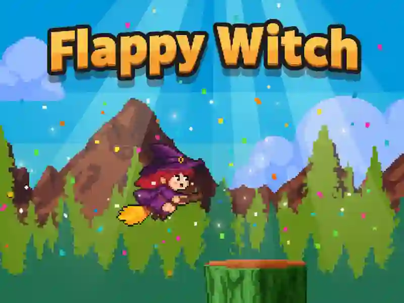 لعبة Flappy Witch على الانترنت