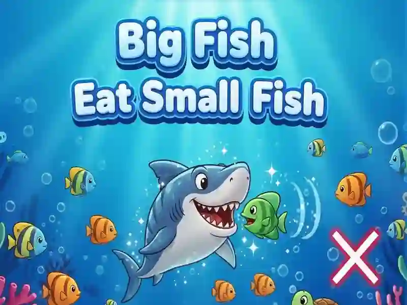 لعبة Big Fish Eat Small Fish على الانترنت
