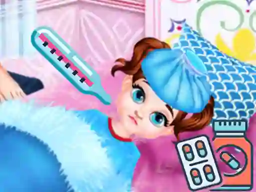 لعبة Baby Taylor Goes Sick على الانترنت