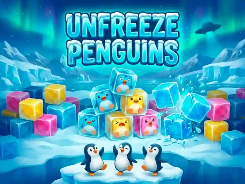 لعبة Unfreeze Penguins على الانترنت
