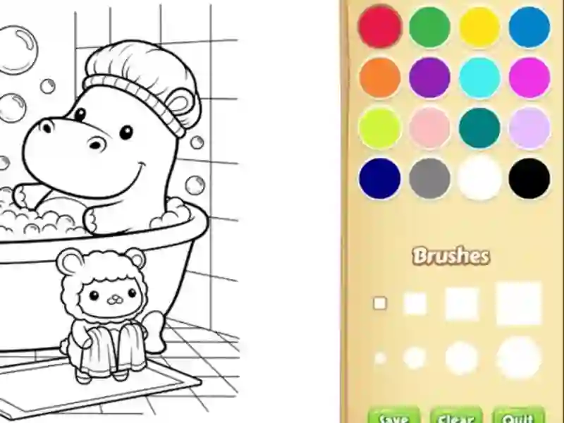 لعبة Cozy Friends Coloring Book for Kids على الانترنت