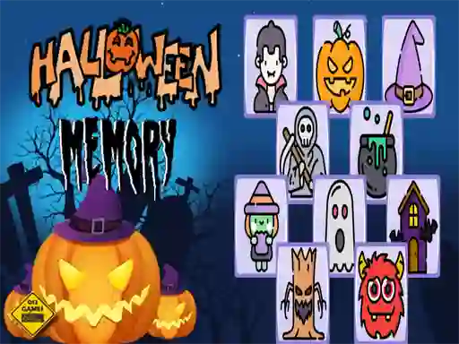 لعبة Halloween Memory على الانترنت