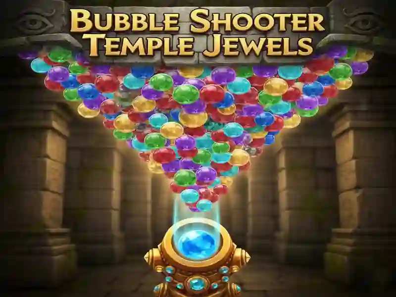 لعبة Bubble Shooter Temple Jewels على الانترنت