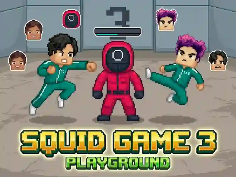 لعبة Squid Game 3 Playground على الانترنت