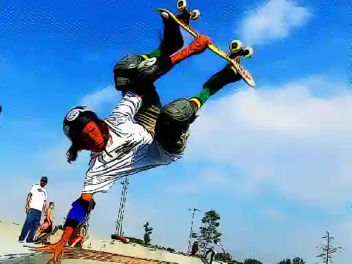 لعبة Free Style Skateboarders على الانترنت
