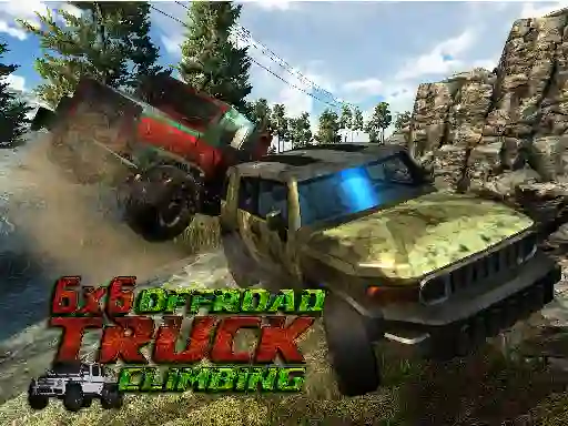 لعبة 6x6 Offroad Truck Climbing على الانترنت