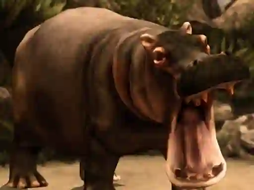 لعبة Wild Hippopotamus Hunting على الانترنت