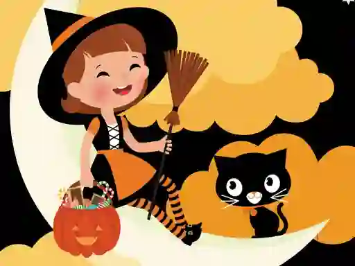 لعبة Little Witch Puzzle على الانترنت