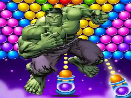 لعبة Play Hulk Bubble Shooter Games على الانترنت