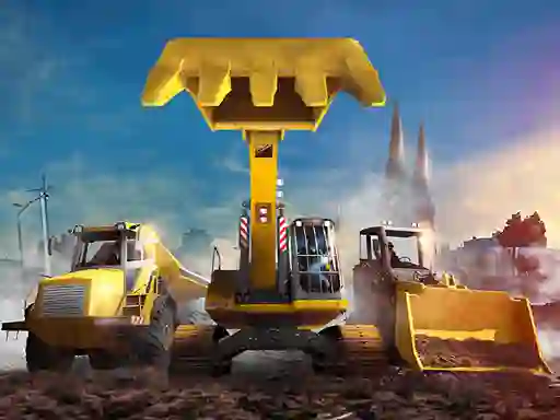 لعبة Excavator Simulator 3D على الانترنت