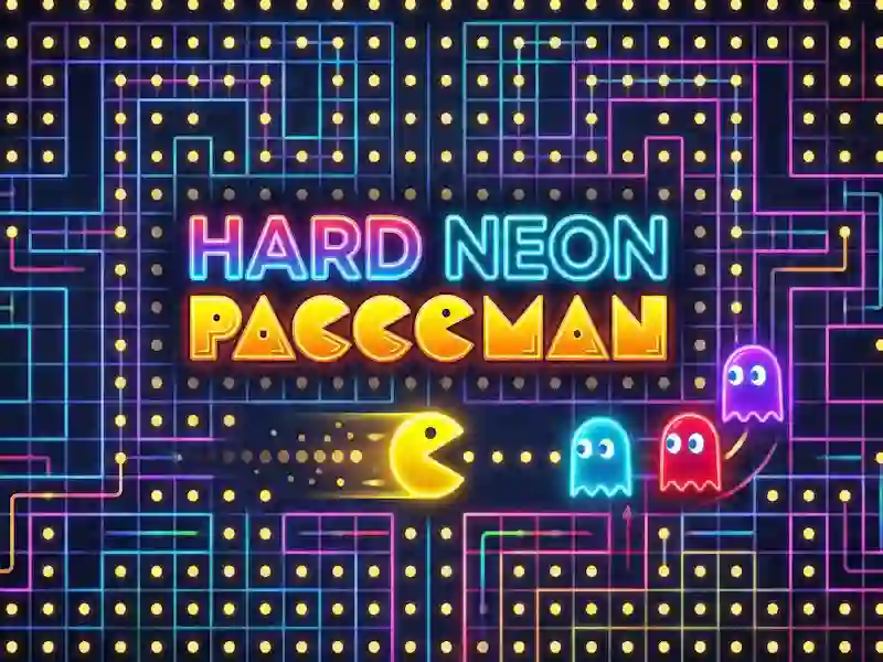 لعبة hard neon paccoman على الانترنت