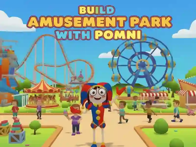 لعبة Build Amusement Park with Pomni على الانترنت