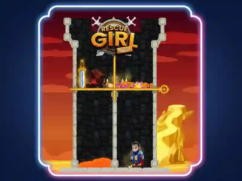 لعبة Rescue Girl Solve The Puzzle على الانترنت
