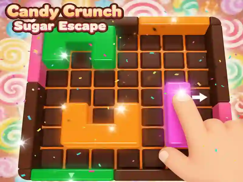 لعبة Candy Crunch Sugar Escape على الانترنت