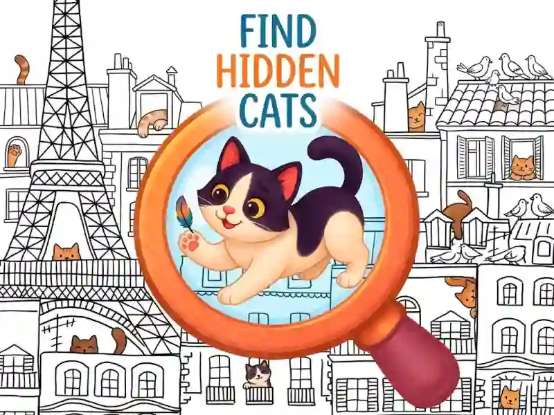 لعبة Find Hidden Cats على الانترنت