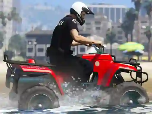 لعبة Cartoon Atv Slide على الانترنت
