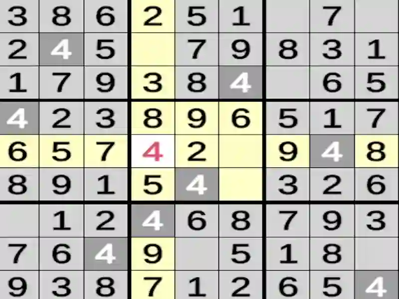 لعبة Sudoku: Classic Minimalism على الانترنت