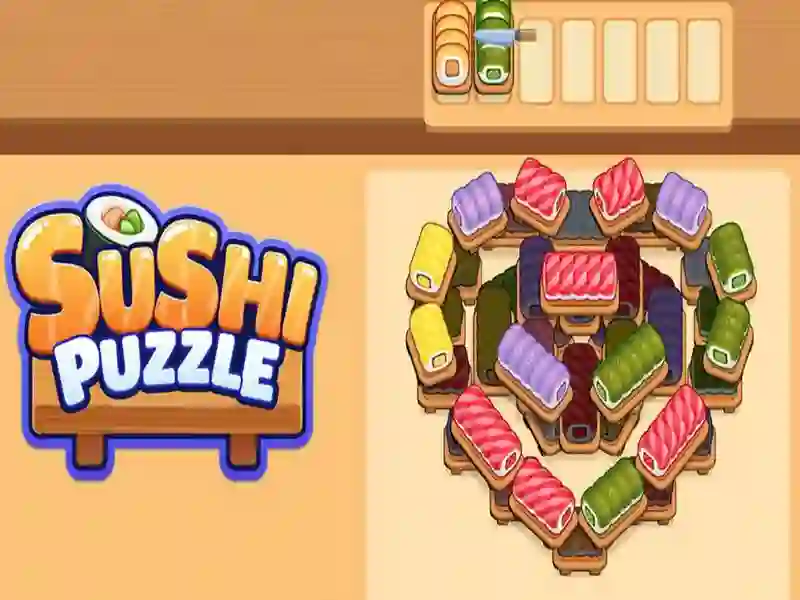 لعبة Sushi Puzzle على الانترنت