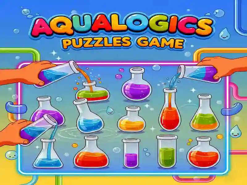 لعبة Aqualogics Puzzles Game على الانترنت